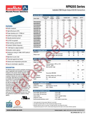 NPH25S4812IC datasheet  